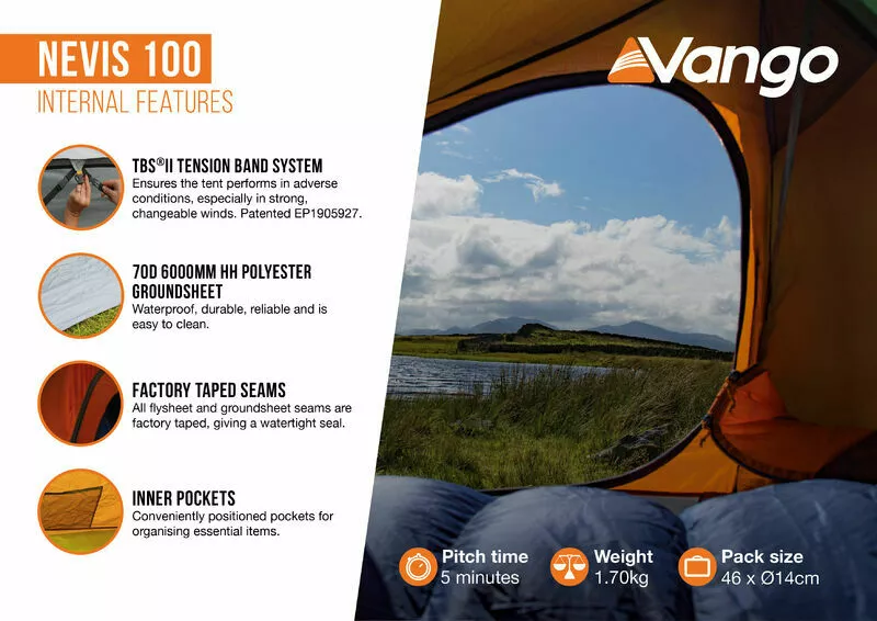 Vango Nevis 100 Tent (2023) - Image 4