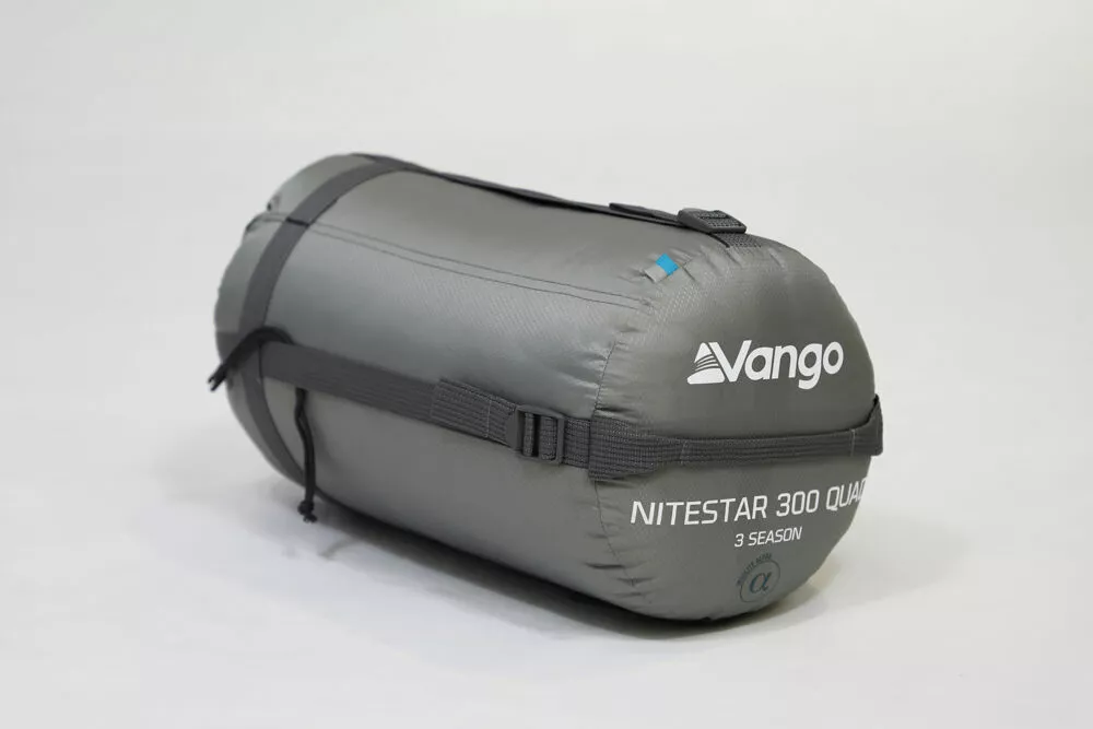 Vango Nitestar Alpha 300 Quad Sleeping Bag (FOG) - Image 2
