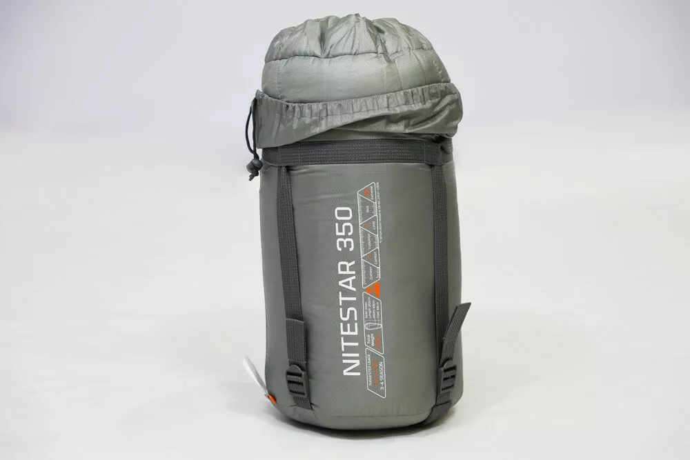 Vango Nitestar Alpha 350 Sleeping Bag (Fog) - Image 4