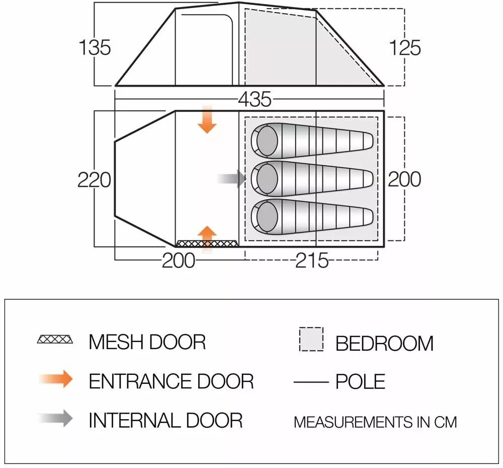 Vango Omega 350 Tent (2023) - Image 2